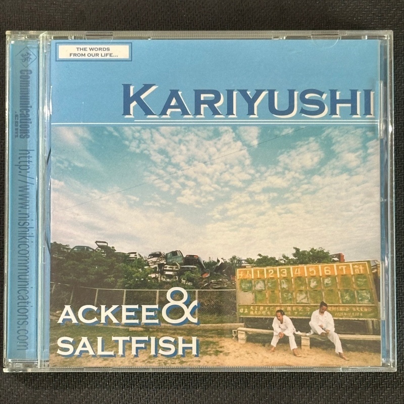 Ackee & Saltfish - Kariyushi CD Album 2003 JapanPress Nishiki การสื่อสาร NSKR-AD 501 Reggae Folk NM