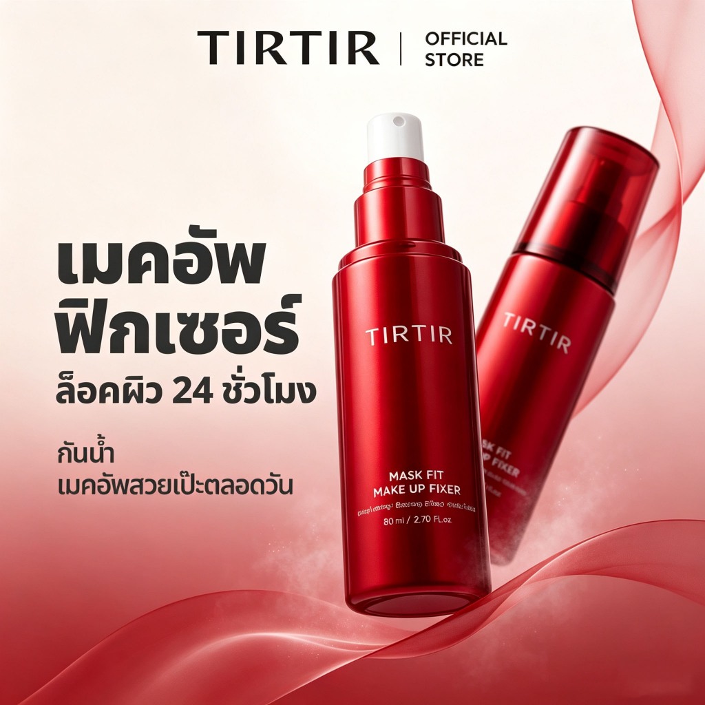 [TIRTIR] Mask Fit Makeup Fixer 80ml / Makeup Setting & Finishing Spray