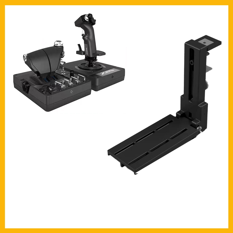 For Logitech G X56 H.O.T.A.S Throttle and Joystick Flight Simulator Game Controller Joystick Mount T