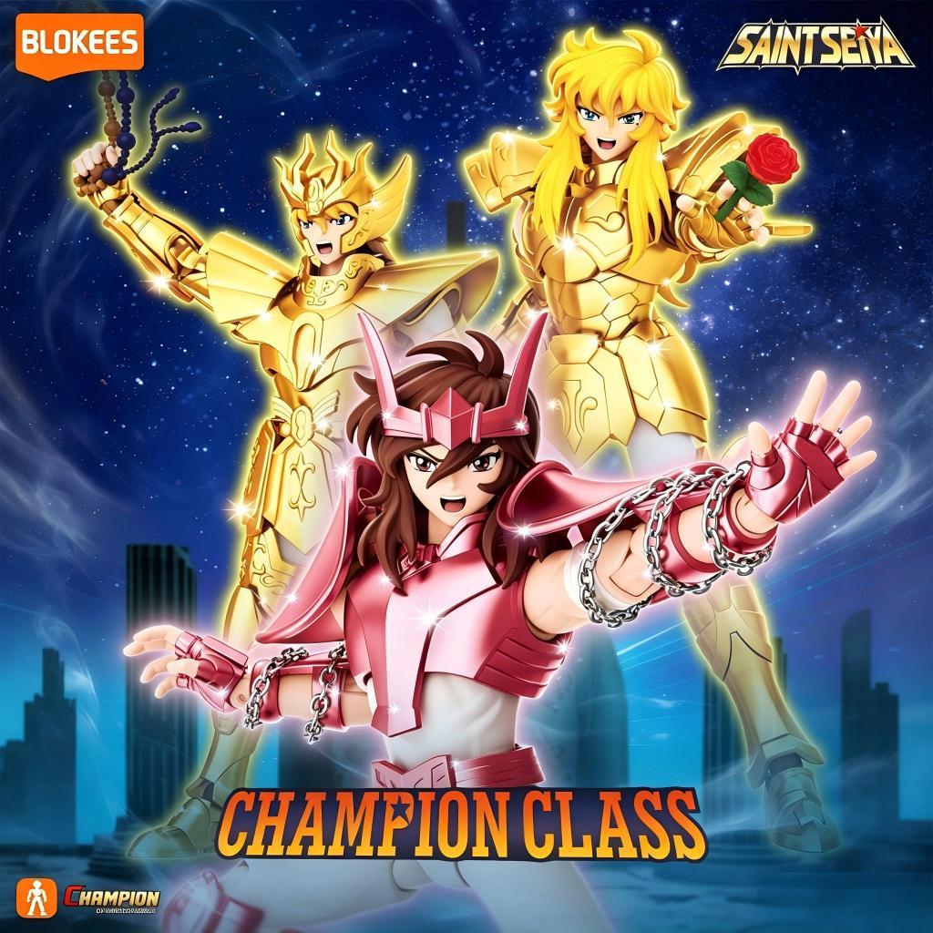 BLOKEES Saint Seiya CC Virgo Shaka Gemini Taurus Sagittarius Figure 15cm