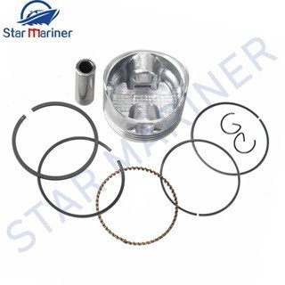 ลูกสูบ (Std) ชุด 6AH-1163-00 สําหรับ YAMAHA 4 จังหวะเรือเครื่องยนต์ F20 6AH-1163-00 6AH-11631 Pinton