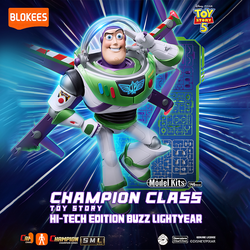 New Launch BLOKEES Toy Story Figure CC01 Buzz Lightyear Collectible Model Kit รูปสะสมบล็อกชุด 13.5ซม