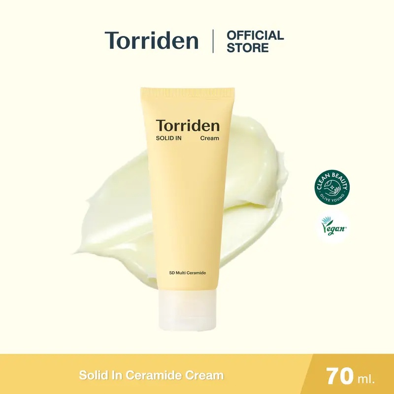 Torriden Solid In Ceramide Cream 70ml ครีมบำรุงผิวหน้าเซราไม