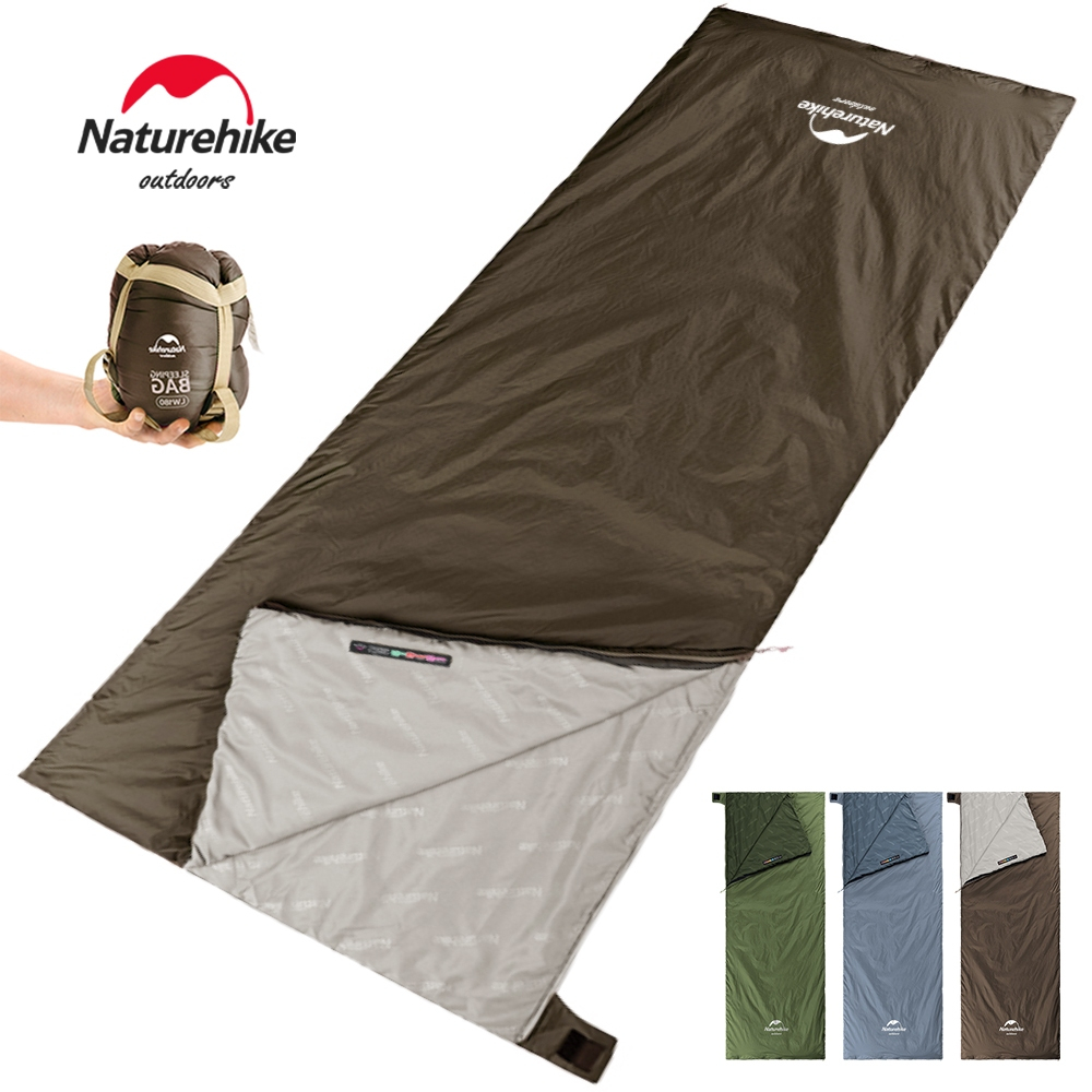 ถุงนอน Naturehike รุ่น LW180 ใยฝ้าย น้ำหนักเบา เหมาะสำหรับฤดูใบไม้ผลิและฤดูร้อน ใช้งานกลางแจ้ง เดินป่า และตั้งแคมป์