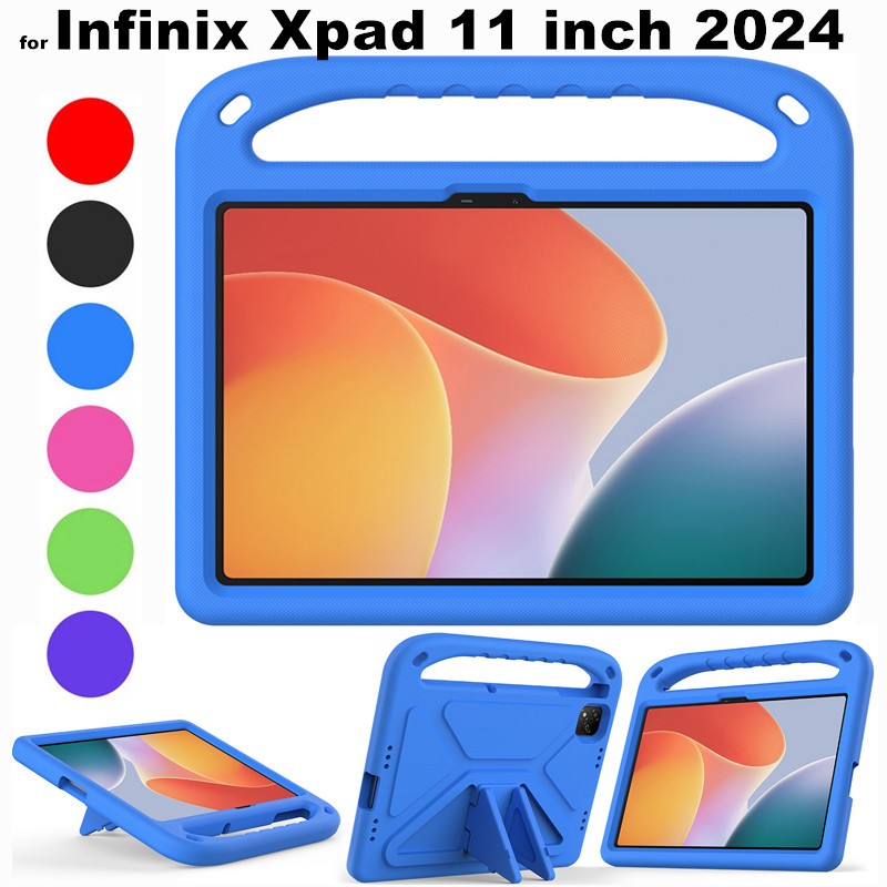 สําหรับ Infinix Xpad 11 นิ้ว 2024 Android แท็บเล็ตสําหรับ X1101 X1101B Handle EVA กรณีกันกระแทกฝาครอ