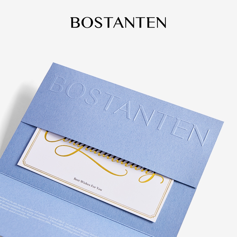 BOSTANTEN Greeting Card การ์ดอวยพร การ์ดวันเกิด สำหรับมอบพร้อมของขวัญ มี 2 แบบ รูปที่ 4