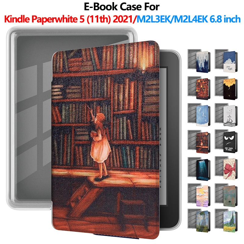 สําหรับ Kindle PaperWhite 5 11th Generation M2L3EK M2L4EK 6.8 นิ้ว E-book อะคริลิคฝาครอบ Sleep/Wake 