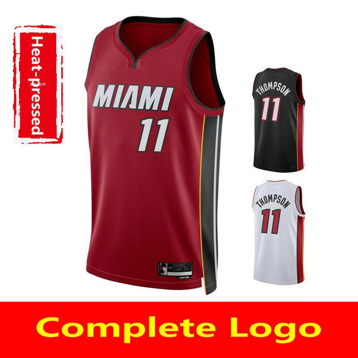 ทําเองเสื้อบาสเก็ตบอลผู้ชายใหม่ Custom 11 Klay Thompson Jersey