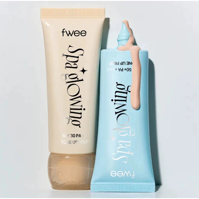 Fwee Spa Glowing Tone Up Prep ครีมกันแดด fwee tone up ไพรเมอร์แต่งหน้า fwee ครีมโทนอัพเกาหลี