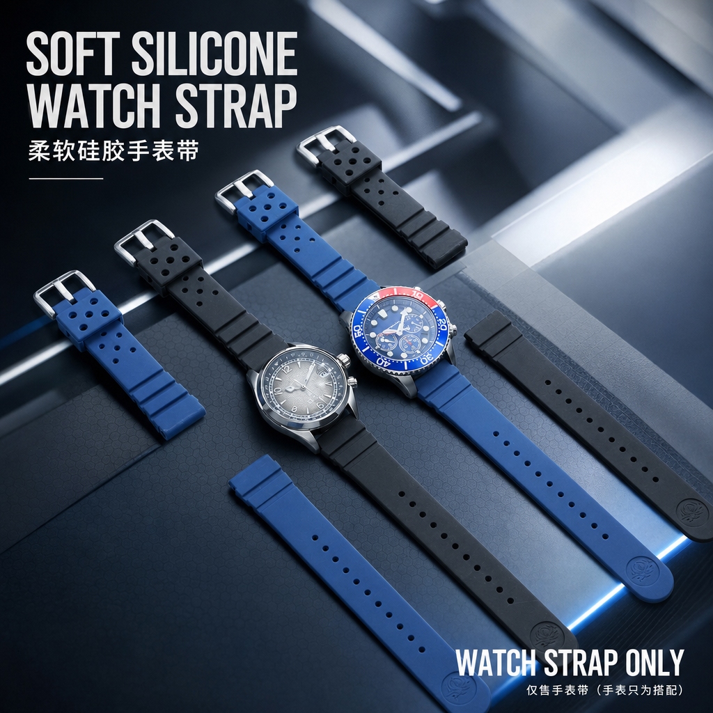 เหมาะสําหรับ Seiko No. 5 Water Ghost 007 สายยางดําน้ํา 007 Abalone Small MM Can Series SRP777J1 SRPA