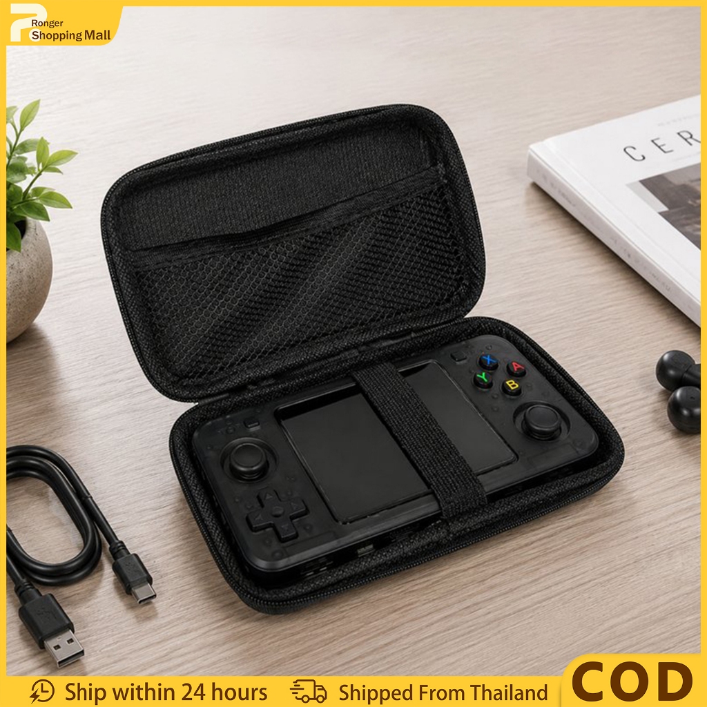 (COD)เคสแข็งสําหรับ R36H เคสกันน้ําและกันกระแทกสําหรับคอนโซลเกม R3H กระเป๋าใส่สะดวก