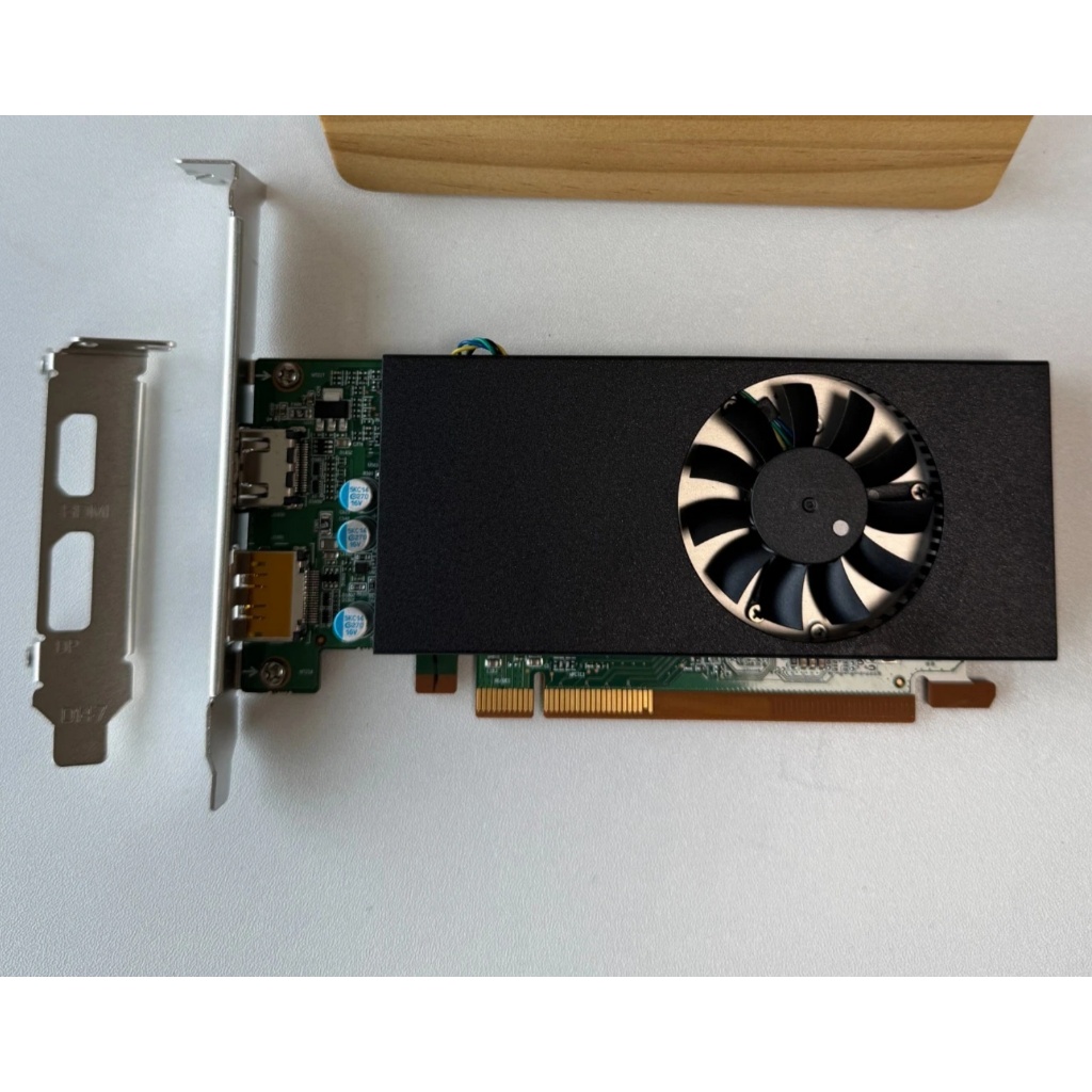 ใหม่ Lenovo AMD Radeon RX6400 4GB GDDR6 โปรไฟล์ต่ํา/ความสูงเต็มรูปแบบกราฟิกการ์ดออกแบบ Rendering