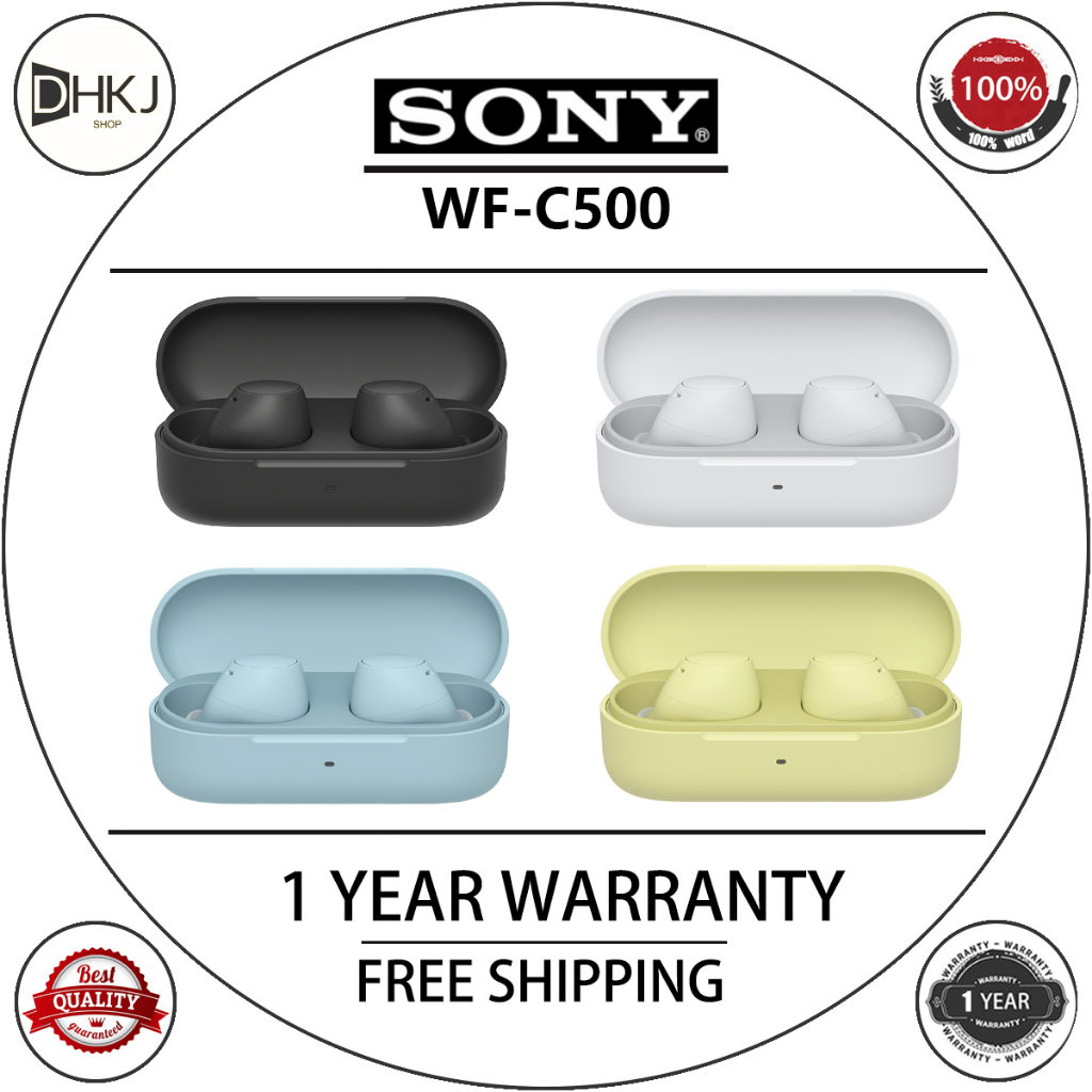 ใช้หูฟังบลูทูธไร้สาย Sony WF-C510 True ของแท้ในหูหูฟัง TWS พร้อมไมโครโฟน