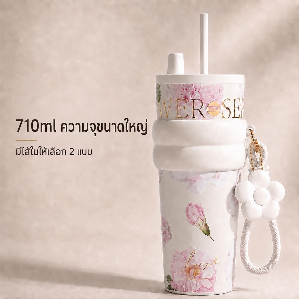 Bossbelle-710ml แก้วกาแฟเก็บความร้อน 316 แก้วน้ำเคลือบสแตนเลส/เคลือบเซรามิกด้านใน-2021