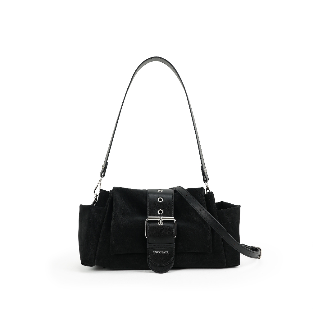 COCOTAYA-Ladies กระเป๋าสะพายไหล่ขนาดใหญ่ความจุ PU กระเป๋าถือ Elegant Commuter Bag Multi-Compartment รูปที่ 2