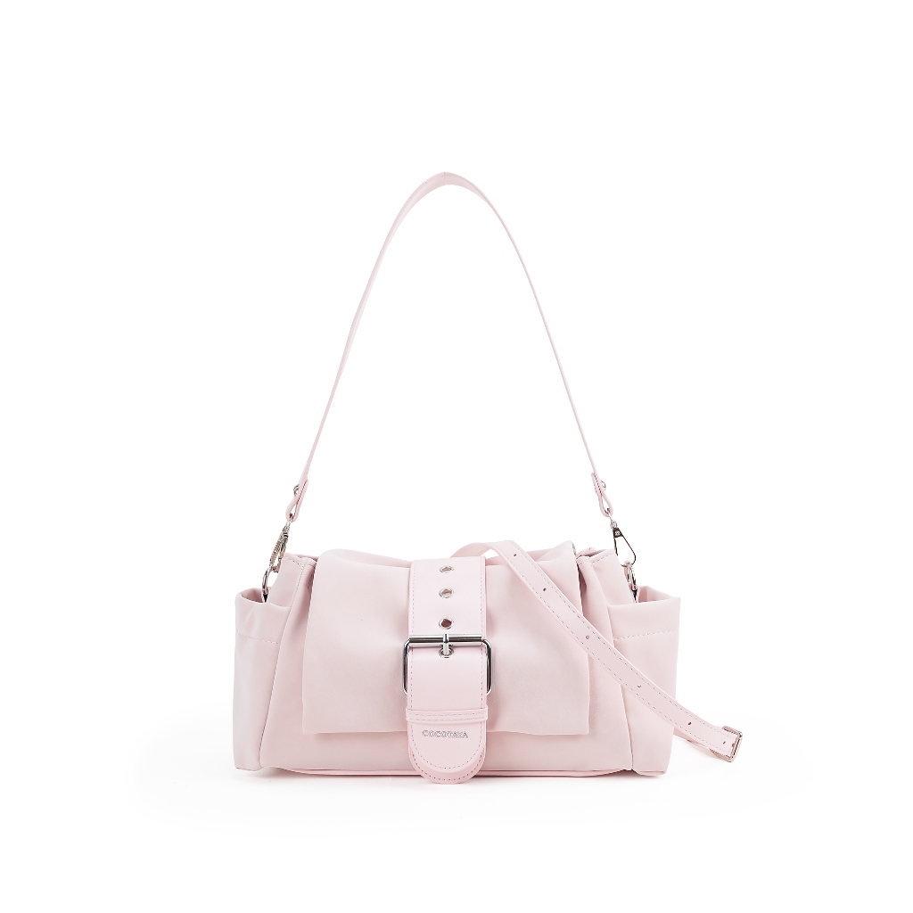 COCOTAYA-Ladies กระเป๋าสะพายไหล่ขนาดใหญ่ความจุ PU กระเป๋าถือ Elegant Commuter Bag Multi-Compartment รูปที่ 3
