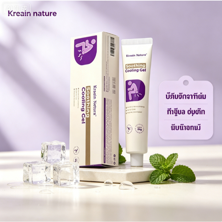 Kreain Nature เจลดูแลริดสีดวงทวาร ช่วยลดอาการปวดแสบ คัน และบวม สำหรับผู้ที่เจ็บ มีเลือดออกขณะขับถ่าย