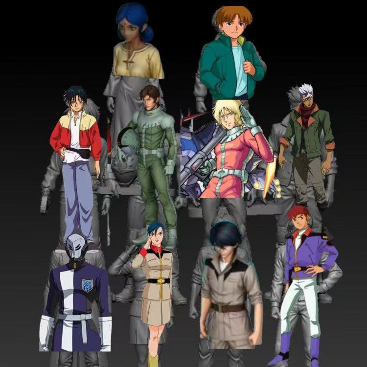 Gundam Villain 6th Series Gundam Driver Miniature Villain Gundam Villain K3OQ
