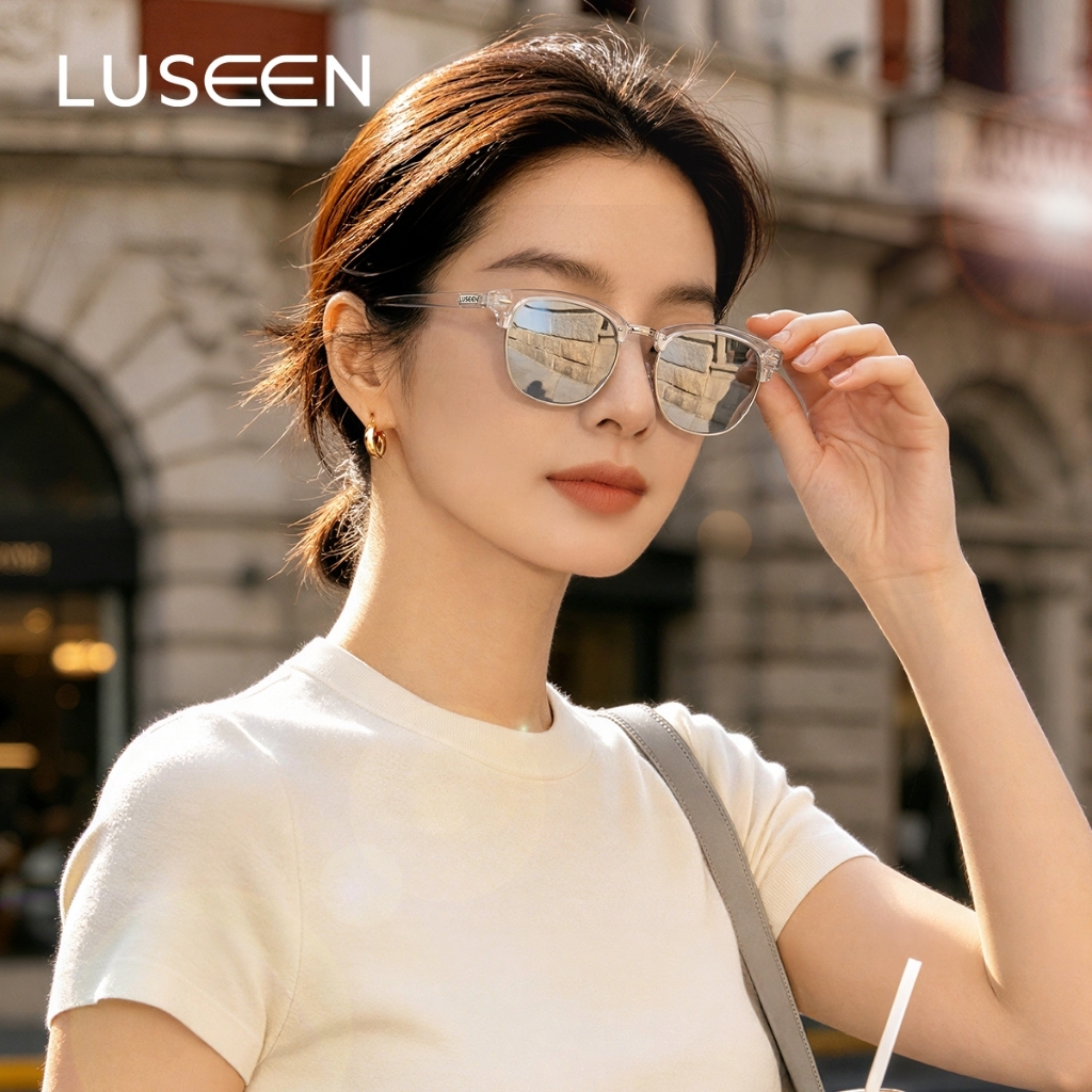 LUSEEN نظارة شمسية مربعة مستقطبة للدراجات — صورة 6