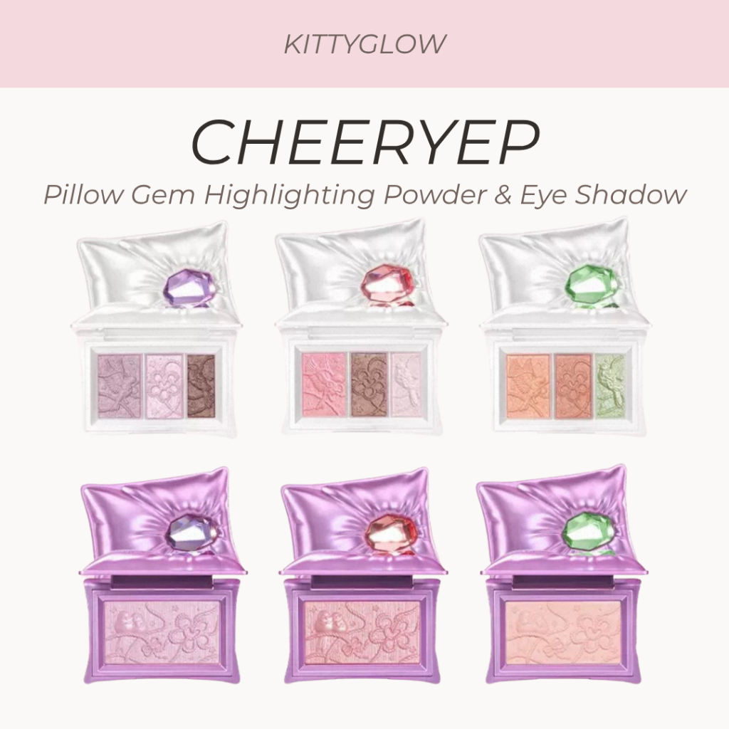 CHEERYEP Pillow Gem Highlighting Powder & อายแชโดว์