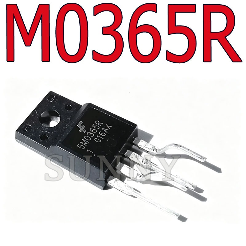 1 ~ 5PCS 5M0365R KA5M0365R การจัดการพลังงานยี่ห้อใหม่ TO-220F 4 Pins