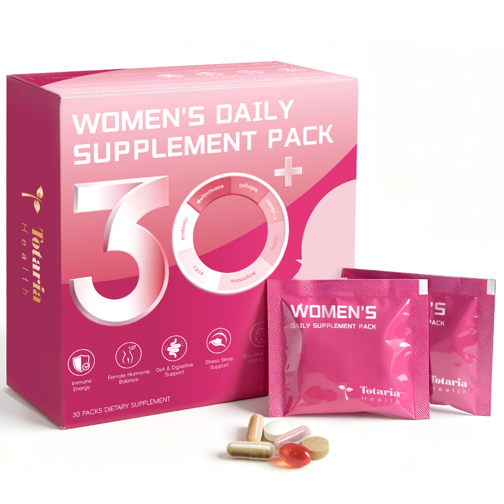 Totaria Multivitamin for Women with Vitamin A,B,C,D3,E,K2, Biotin, Collagen, Magnesium, Ashwagandha,