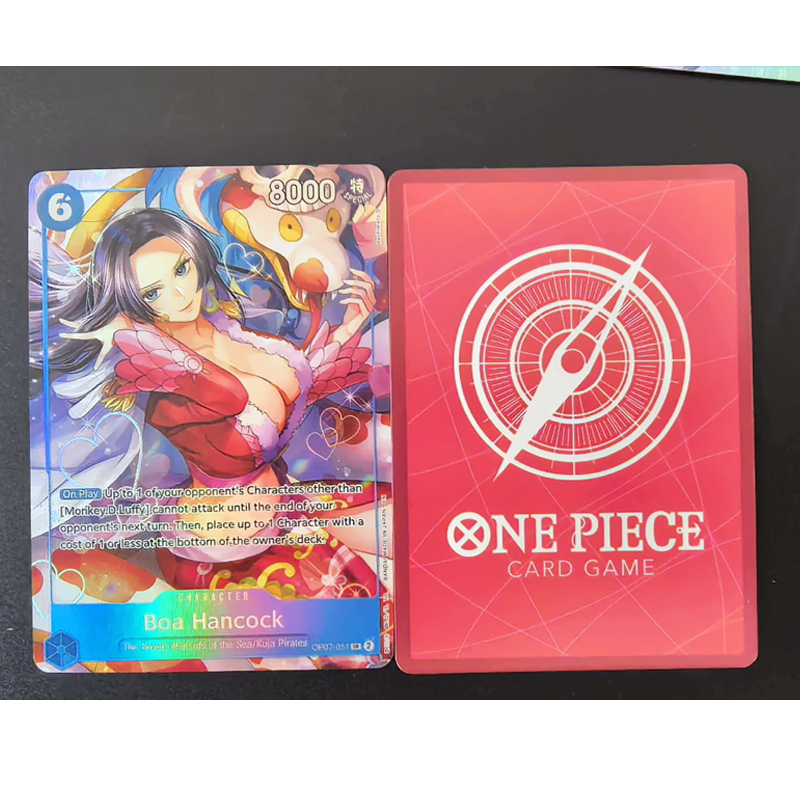 Diy One Piece การ์ดภาษาอังกฤษ Boa Hancock Series Op07-038 Op14-112 Op07-051 Eb03-026 Op07-051 OP12-0