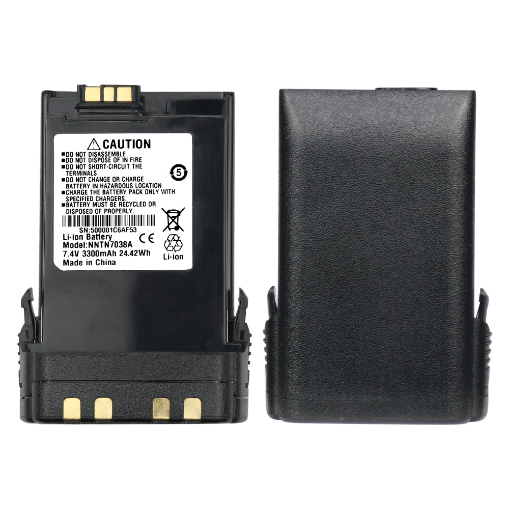 {DC-168}7.4V 3300mAh NNTN7038 NNTN7038A สําหรับ Motorola APX6000 APX7000 APX8000 APX6000X7000XE APX8