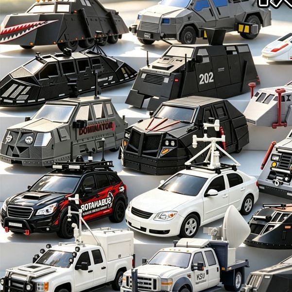 2026 สไตล์ใหม่ Storm Interceptor รถ tiv2 Tornado ไม้บรรทัดเรดาร์รถหุ้มเกราะ 3D การพิมพ์ Chaser รถของเล่น20260818