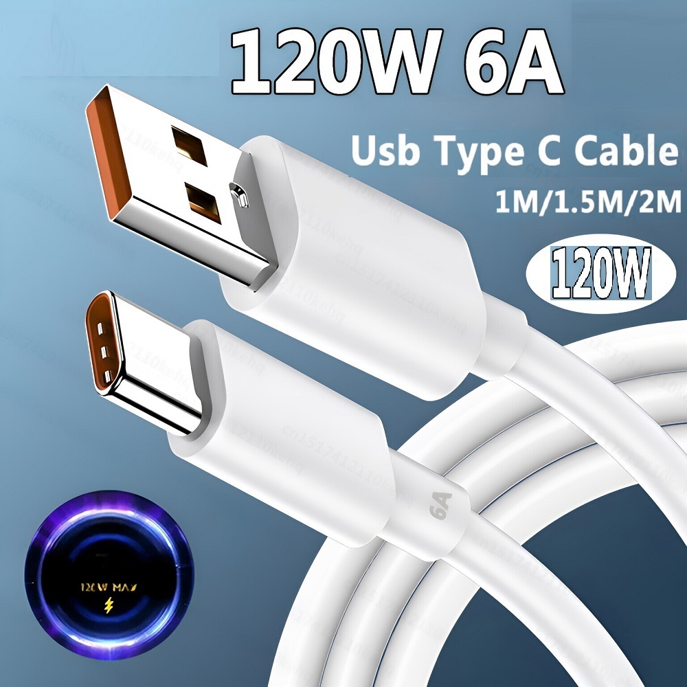 120W Usb C Cable100W 90W Hyper Fast สายชาร์จ Type c สายชาร์จ
