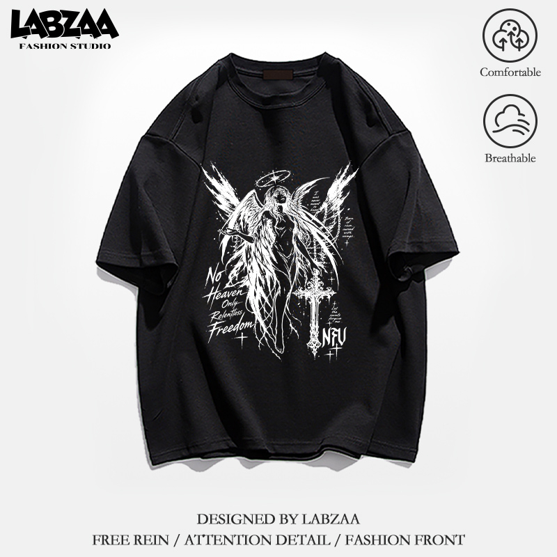 LABZAA تيشيرت هيب هوب واسع — صورة 5