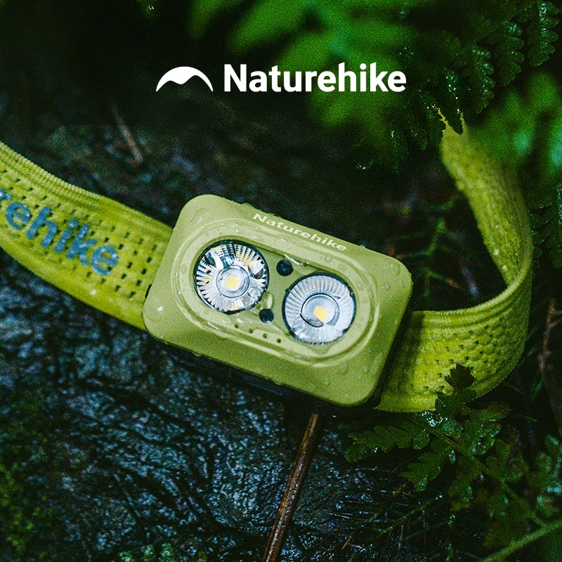 ไฟคาดหัว Naturehike Xingyu Air กันน้ำระดับ IP66 น้ำหนักเบา ใช้งานแบบไม่ต้องใช้มือ เหมาะสำหรับเดินป่ากลางคืน ตั้งแคมป์ พาสุนัขเดินเล่น และวิ่งเหยาะๆ