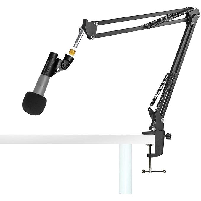 Mic Boom Arm สําหรับ Shure SM57 Dynamic Instrument Mic, คุณภาพระดับมืออาชีพและอเนกประสงค์สําหรับการแ