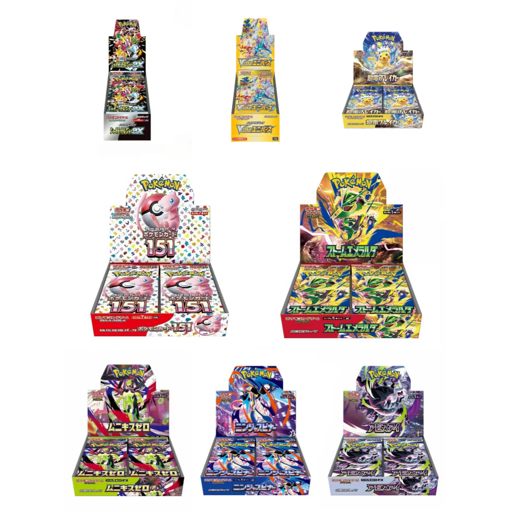 Pokémon [เวอร์ชั่นญี่ปุ่น] M3/M4/M5/M6/SV4a/SV8/S12a/SV2a/การ์ด