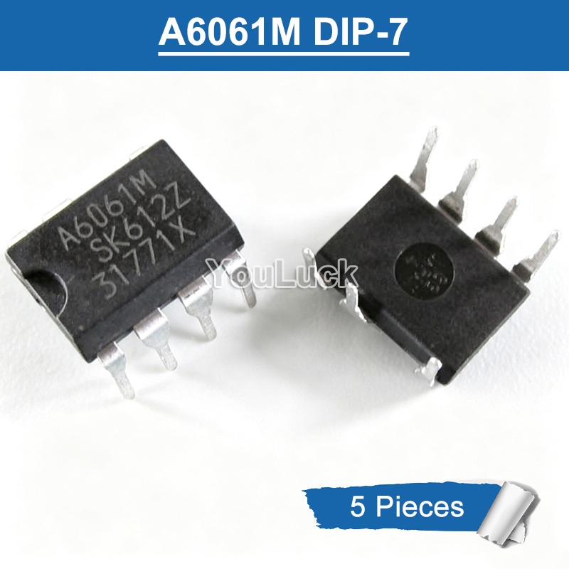 5 ชิ้น A6061M DIP-7 STR-A6061M การจัดการพลังงานชิป IC ใหม่เดิม