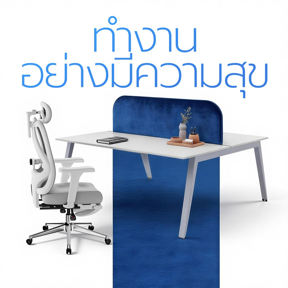 OKDO NEXUS Ⅱ เก้าอี้สุขภาพ แขนพักแขน 4D เก้าอี้คอม Ergonomic Chair ปรับเอนได้ เก้าอี้สำนักงาน 3 ปี