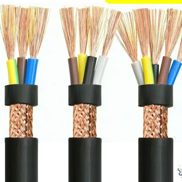 RVVP สายป้องกันสัญญาณลวด 2 3 4 5 Cores 0.5 Square 0.75 Square 1 Square 1.5 Square 2.5 Square PVC ฉนว