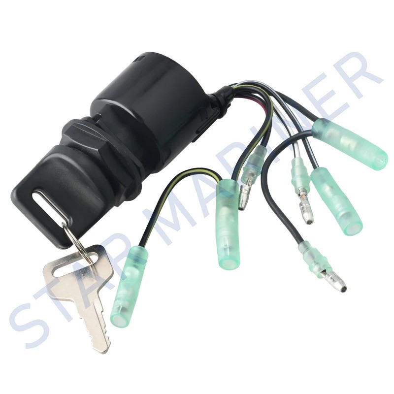 35100-ZV5-013 35100ZV5013 สวิตช์จุดระเบิดและกุญแจสําหรับ Honda Outboard 15HP-225HP BF115 BF135 BF150
