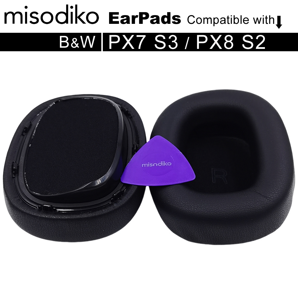 Misodiko แผ่นรองหูฟังสําหรับ B&W PX7 S3/ PX8 S2 หูฟัง