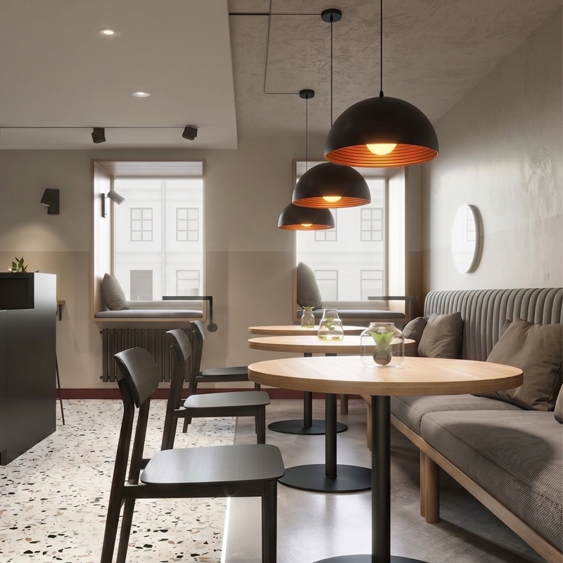 AESTHETIC_LIGHTING โคมไฟเพดาน ไฟ Led เพดาน ห้องทานข้าว โคมไฟห้อย มินิมอล โคมไฟติดเพดาน นอร์ดิก