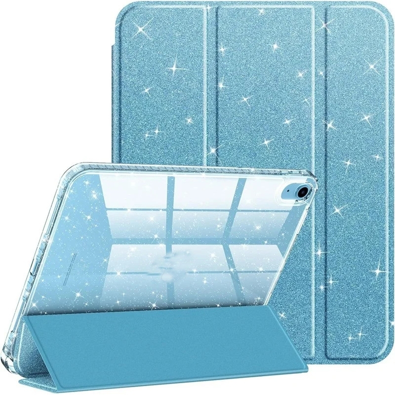 สําหรับ iPad 11th A16 10th air 3 air 4 5 กรณีที่ใส่ดินสอระยิบระยับ Sparkly สําหรับ 7th 8th 9th 10.2 10.5 air 11 m2 m3 m4 2026กรณี