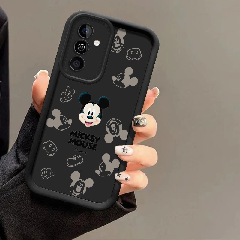 เคสสําหรับ Samsung S26 FE 5G S26+ Plus S26ultra Casing Mickey Mobile Case Cute Solid Color Cover