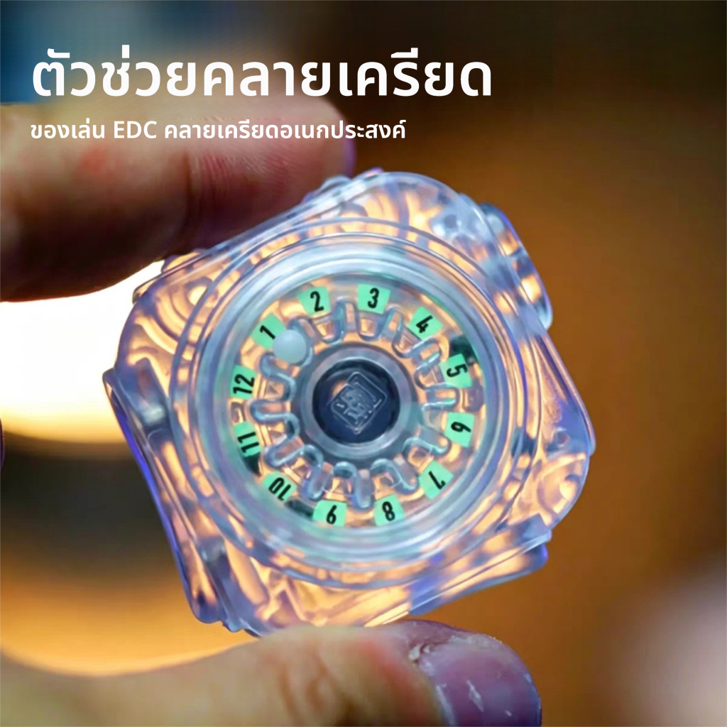 GAO Studio Decompression Master edc Push Card ของเล่นคอมโพสิตเล่นวิธี Pop เหรียญปลายนิ้ว เครื่องมือ Spinner Gift