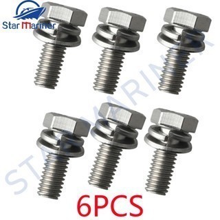68T-15793-00 สกรู 63V-15768-00-00 Bolt สําหรับ yamaha 9.9HP 15HP 68T-15793 63V-15768