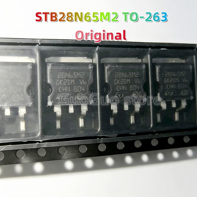 2pcs Original STB28N65M2 TO-263 28N65M2 TO263 20A/650V N-Channel MOSFET ทรานซิสเตอร์ใหม่ของแท้