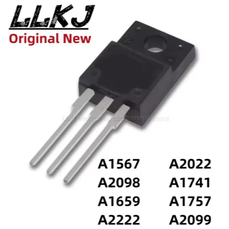 5PCS 2SA1567 2SA2098 2SA1659 2SA22 2SA2022 2SA1741 2SA1757 2SA2099 TO-220F MOS FET