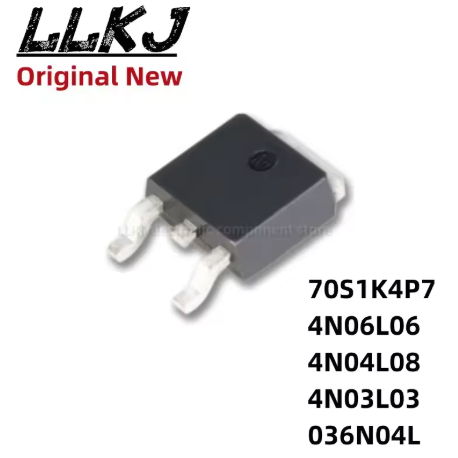 5PCS 70S1K4P7 IPD70S1K4P7 4N06L06 IPD90N06S4L-06 4N04L08 IPD50N04S4L-032D ยี่ห้อ IPD