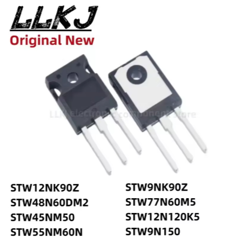 1-5PCS STW12NK90Z STW48N60DM2 STW45NM50 STW55NM60N STW9NK90Z STW77N60M5 STW12N120K5 STW9N15 STW9N247