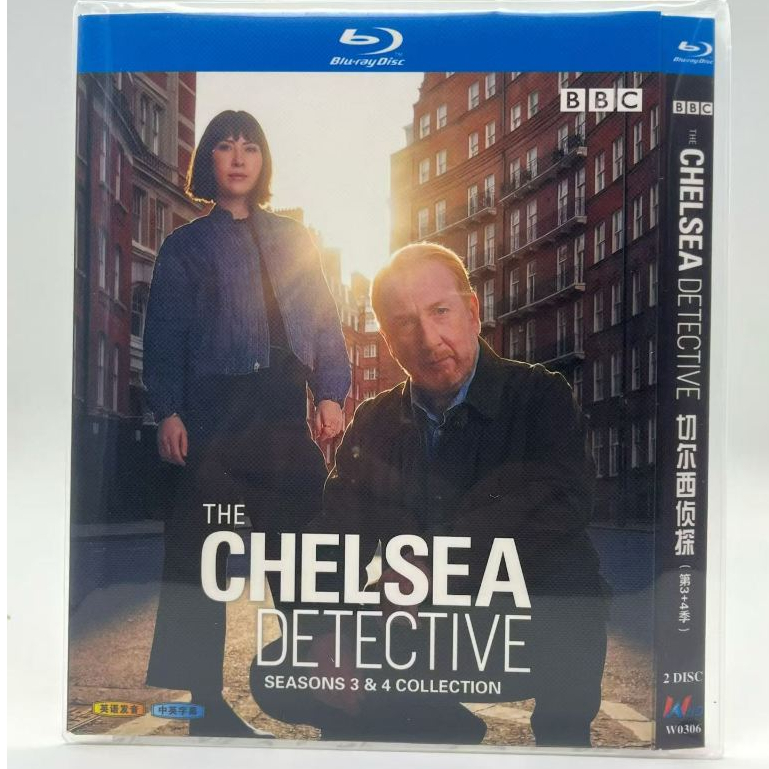 2026 ละครอเมริกันบลูเรย์ The Chelsea Detective Season 3 + 4‎ 1080P Hobby Collection