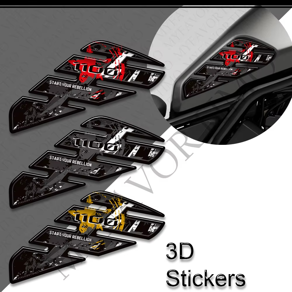 รถจักรยานยนต์สําหรับ Rebel CM CMX 1100 1100T CMX1100T CM1100 DCT ถัง Pad หมวกน้ํามันแก๊สเข่า Protect